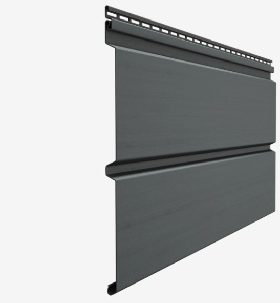Сайдинг Docke Premium Брус D6S Графит 300х3600 мм