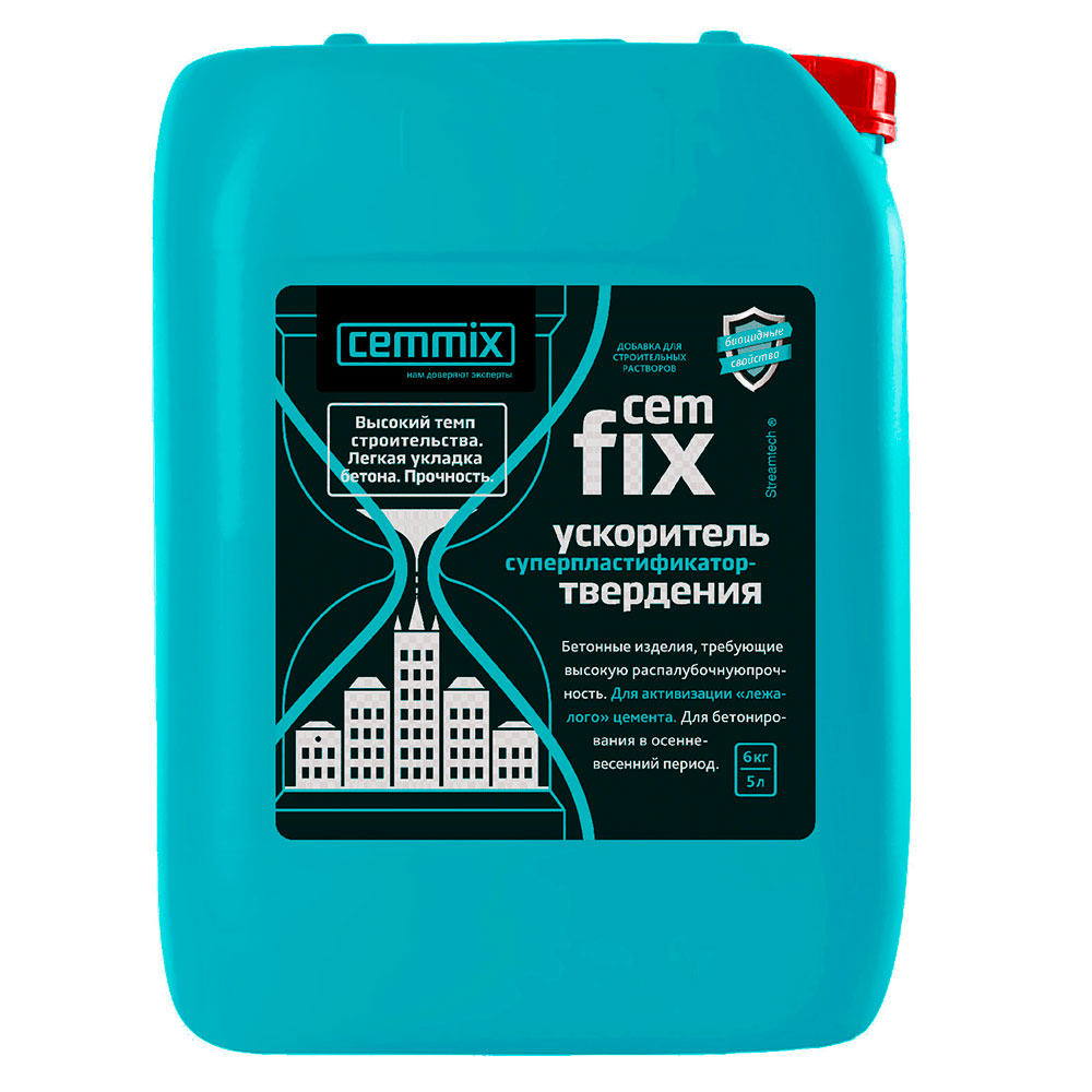 Ускоритель набора прочности CemFix 5 л