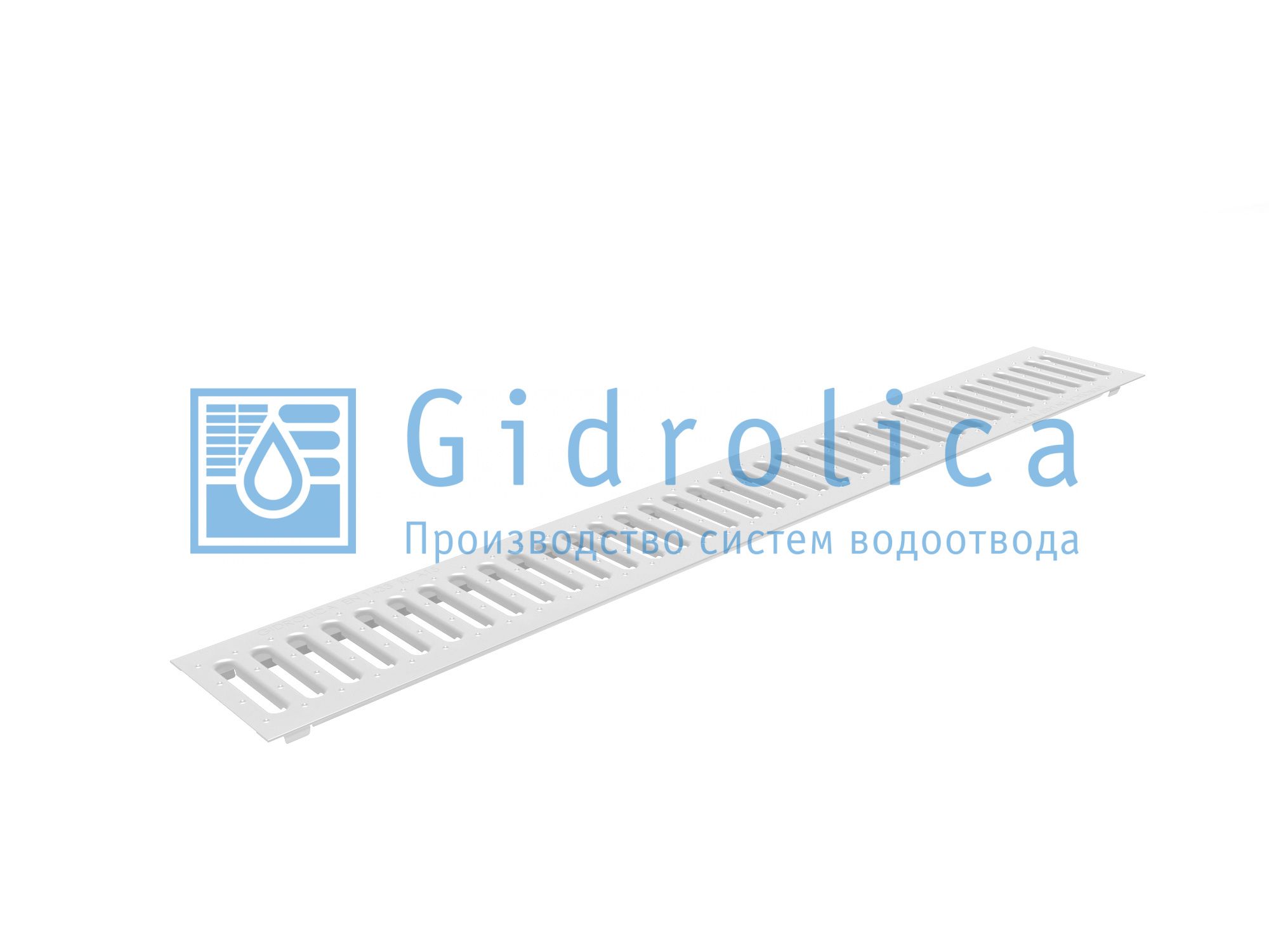 Решетка стальная Gidrolica Standart 136х1000 мм Оцинкованная 508