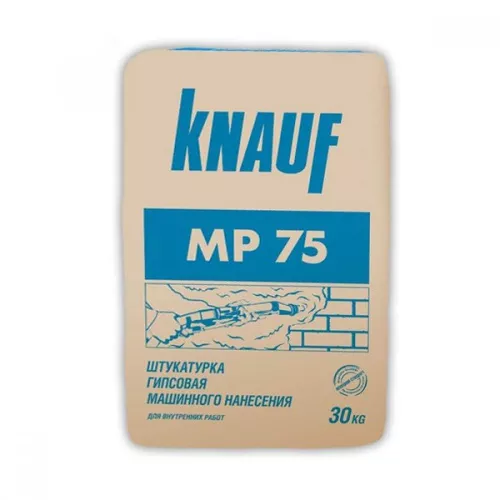 Штукатурка гипсовая машинная Knauf MP75 30 кг