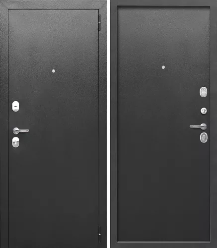 Дверь металлическая Гарда Металл/Металл Серебро 960х2050 мм Правая
