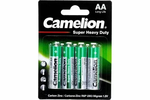 Батарейка Camelion R6P-BP4G BL-4