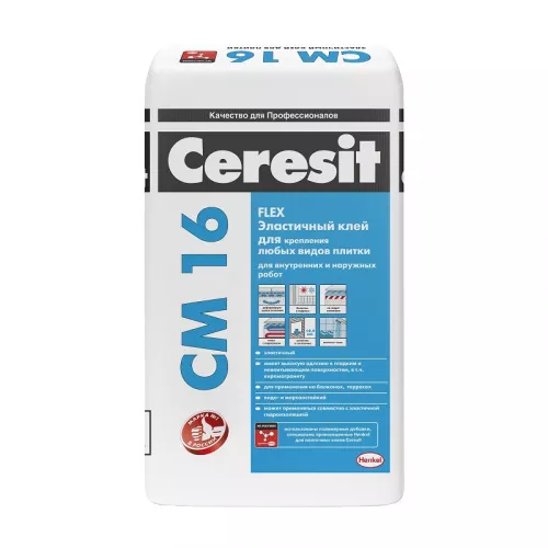 Клей для плитки Ceresit СМ 16 25 кг 