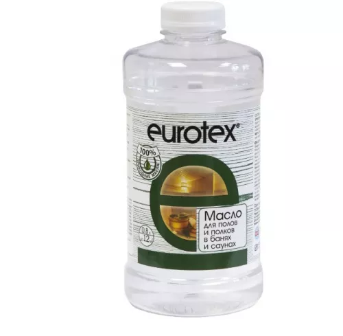 Масло для бань и саун Eurotex 0,8 л