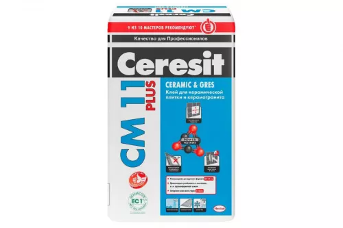 Клей для плитки Ceresit СМ 11 Plus 25 кг 