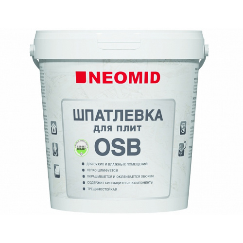 Шпатлевка для плит OSB Neomid 7 кг