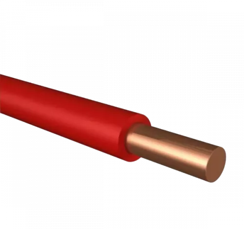 Кабель ПуВнг(A)-LS 1*6 красный (ГОСТ) РЭК-PRYSMIAN