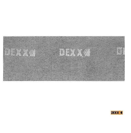 Шлифовальая сетка Dexx Р220 105х280 мм 3 шт