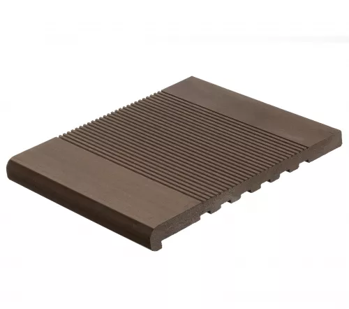 Доска террасная ДПК Polywood Duo 3D 28х150х3000 мм Коричневая