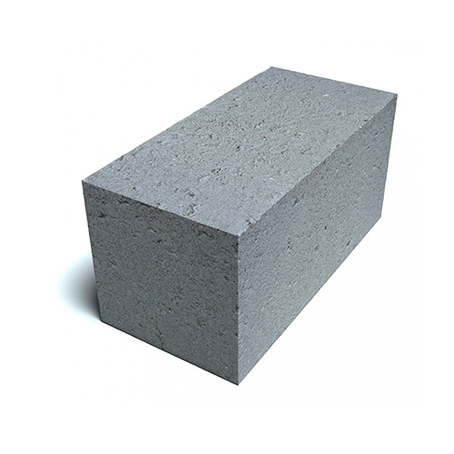 Блок пескоцементный фундаментный полнотелый 190х188х390 мм