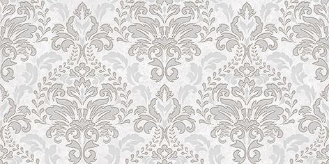 Afina Damask Декор серый 08-03-06-456 20х40