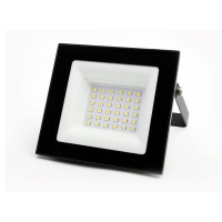 Прожектор светодиодный Ultraflash LFL-3002 C02 черный (LED SMD прожектор, 30 Вт, 230В, 6500K)