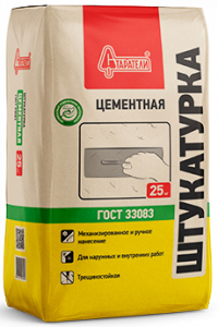 Штукатурка цементная Старатели 25 кг