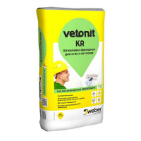 Шпатлевка полимерная Vetonit KR 20 кг