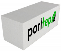 Блок газобетонный D500 250х250х625 мм Poritep