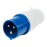 Вилка 013 переносная 2P+PE 16А 220В Rexant