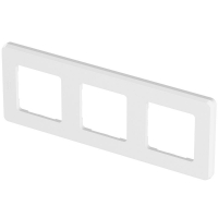 Рамка трехпостовая Legrand Inspiria белый