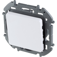 Механизм выключателя одноклавишного Legrand Inspiria белый