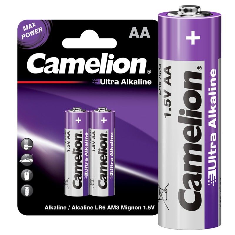 Батарейка Camelion Ultra LR6 BL-2