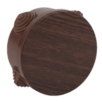 Коробка распределительная 85х40, IP55, бук, 4 гермоввода, защелк. крышка TDM