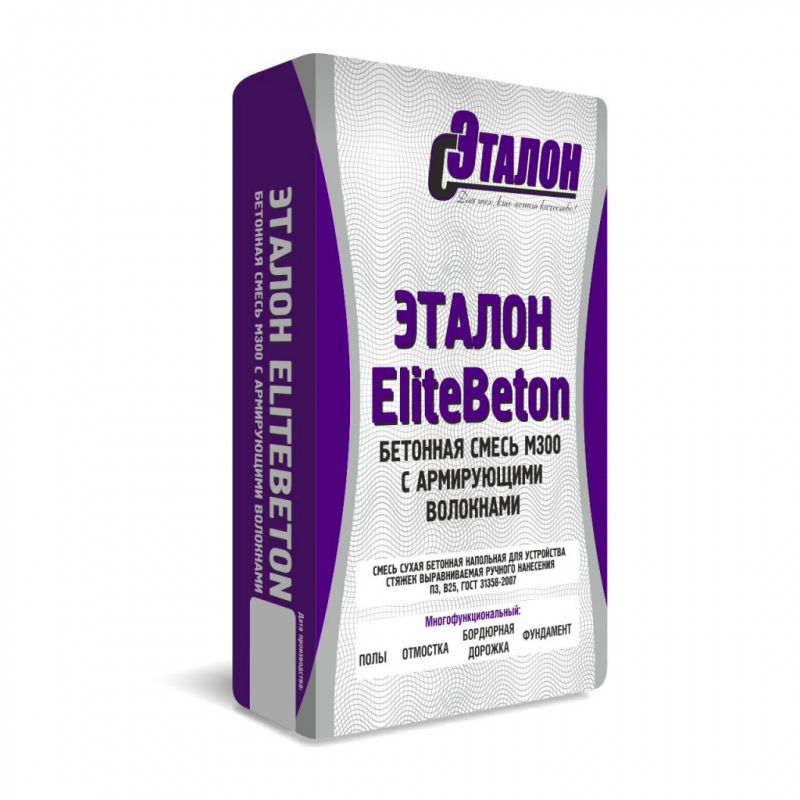 Сухой бетон М300 Эталон EliteBeton 40 кг
