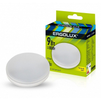 Лампа светодиодная Ergolux 9W GX53 6500K