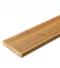 Террасная доска Лиственница сорт АВ Вельвет 27х142 мм 6 м