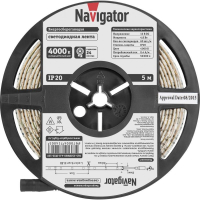 СД Лента Navigator 71 400 NLS-3528W60-4.8-IP20-12V R5