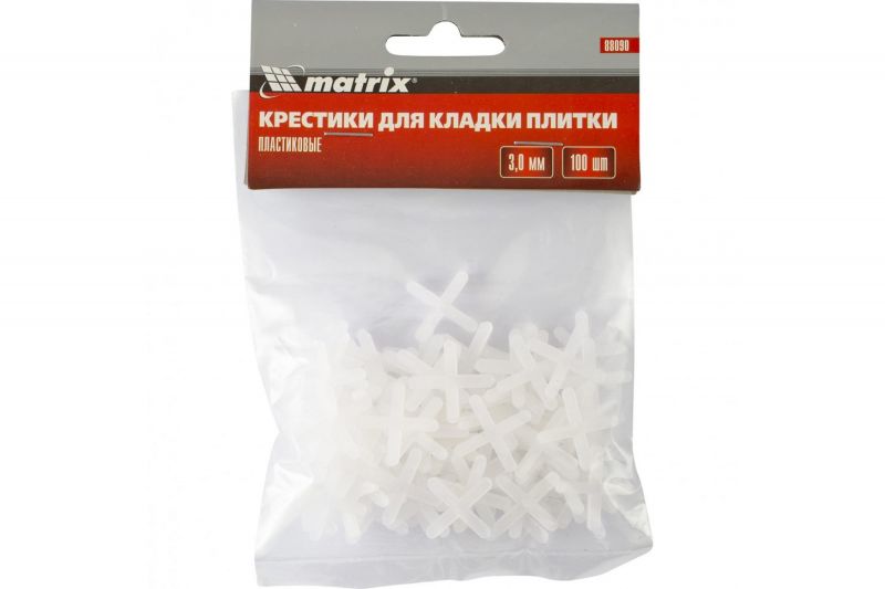 Крестики для плитки Matrix 3 мм 100 шт 88090