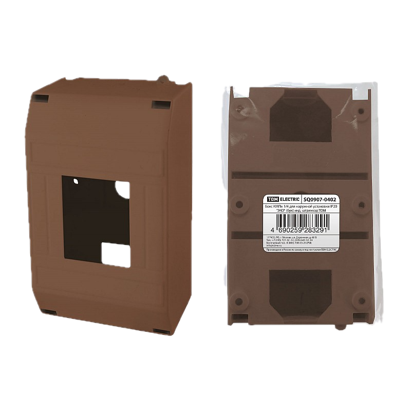 Бокс КМПн-1/4 для наружной установки бук IP20 TDM
