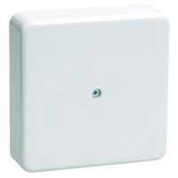 Коробка распаячная 75х75х20, IP40, белая TDM