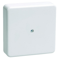 Коробка распаячная 75х75х20, IP40, белая TDM