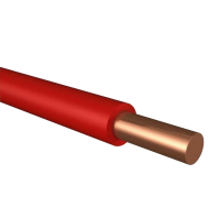 Кабель ПуВнг(A)-LS 1*6 красный (ГОСТ) РЭК-PRYSMIAN