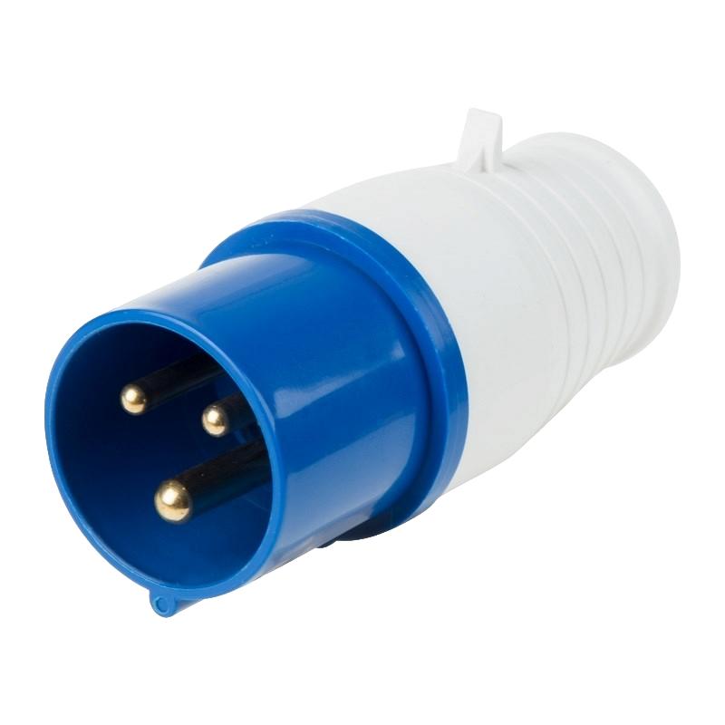 Вилка 013 переносная 2P+PE 16А 220В Rexant