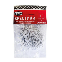 Крестики для плитки 1 мм 100 шт 