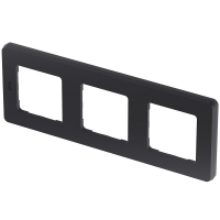Рамка трехпостовая Legrand Inspiria антрацит