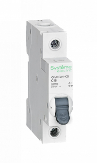 Автоматический выключатель модульный SE City9 1P C16A 4,5кА