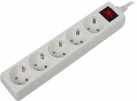 Удлинитель 5 гнезд 3 метра 3*1,5 Tokov Light белый
