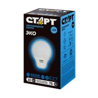 Лампа светодиодная Старт Груша 10W Е27 6500К