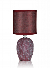 Лампа настольная 8344 Dark Red CT