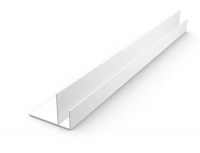 F-профиль для ПВХ панелей 10х57 мм 3 м