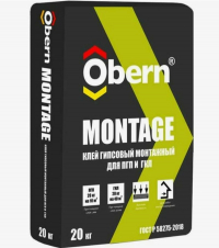 Клей для ПГП Montage Obern 20 кг