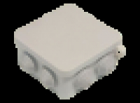 Коробка распределительная 120х80х50, IP55, 6 гермовводов, винт. крепление Ruvinil