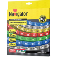 СД Лента Navigator 14 468 NLS-5050RGBW60-10-IP65-12V
