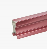 Планка заборная фигурная С8 2 м RAL 3005 Красное вино