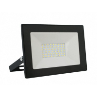 Прожектор светодиодный Ultraflash LFL-2001  C02 черный (LED SMD прожектор, 20 Вт, 230В, 6500К)