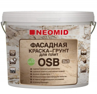 Краска-грунт для плит OSB Neomid Фасадная 14 кг