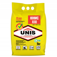 Клей для плитки Unis XXI век 5 кг