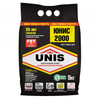 Клей для плитки Unis 2000 5 кг