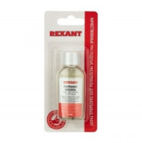 Флюс для пайки, ПАЯЛЬНАЯ КИСЛОТА, 30мл, с кисточкой, флакон, блистер REXANT